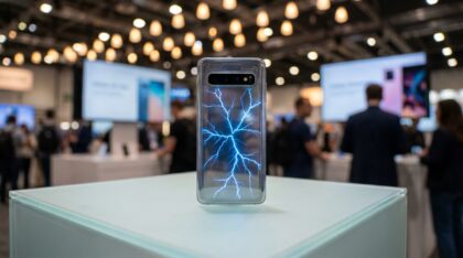 Futuristic Tecno concept phone